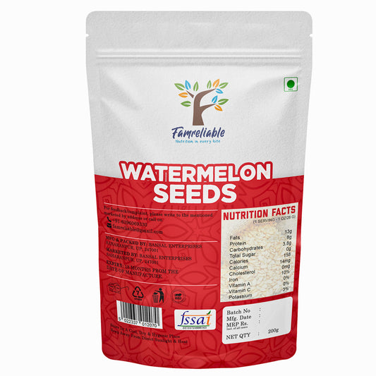 Famreliable Watermelon Seeds 200g – Protein & Iron Rich Superfood
